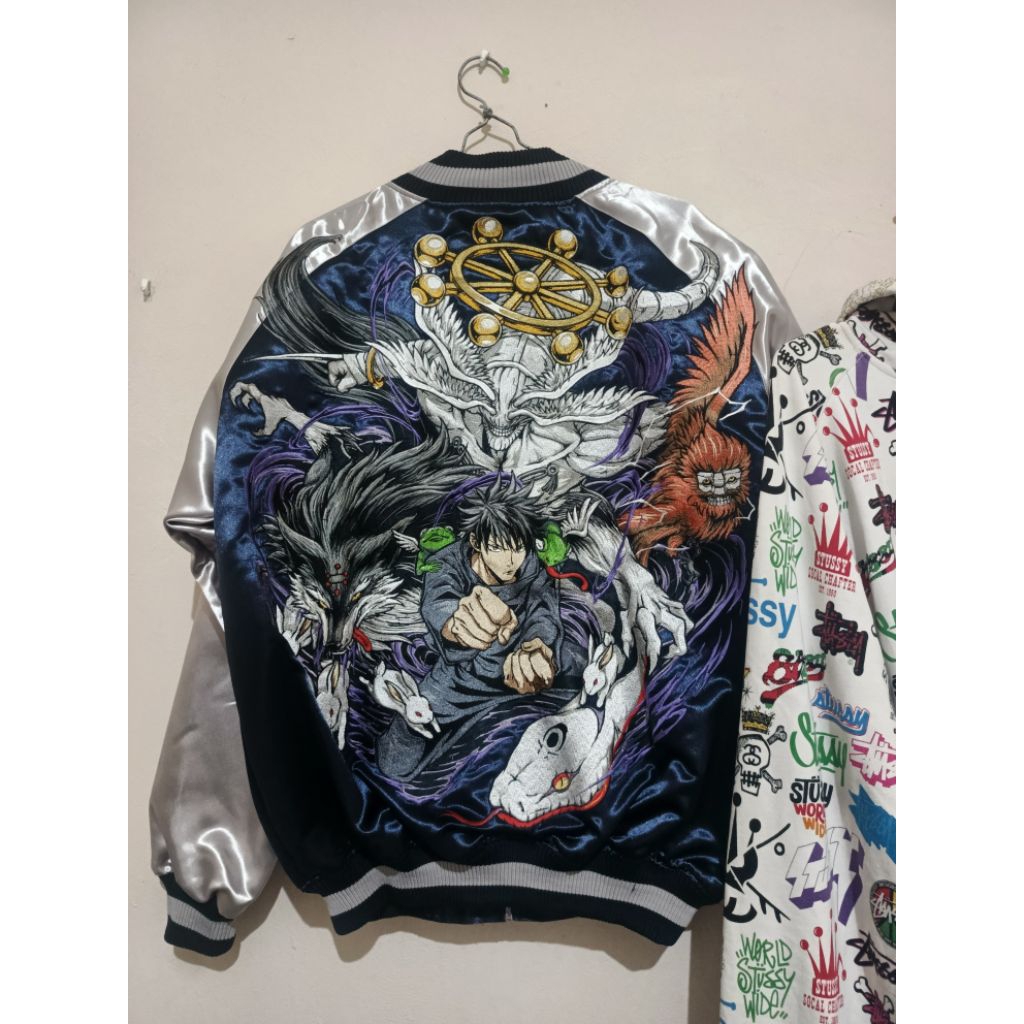 sukajan jujutsu kaisen arc megumi fushiguro by Tokiyo hyro