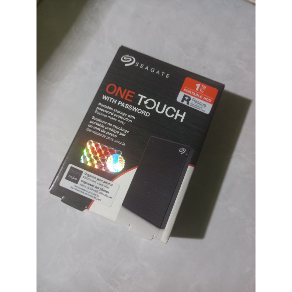 hdd/harddisk external ori seagate one touch, expansion 1tb dan 2tb like new pemakaian <2 hari second