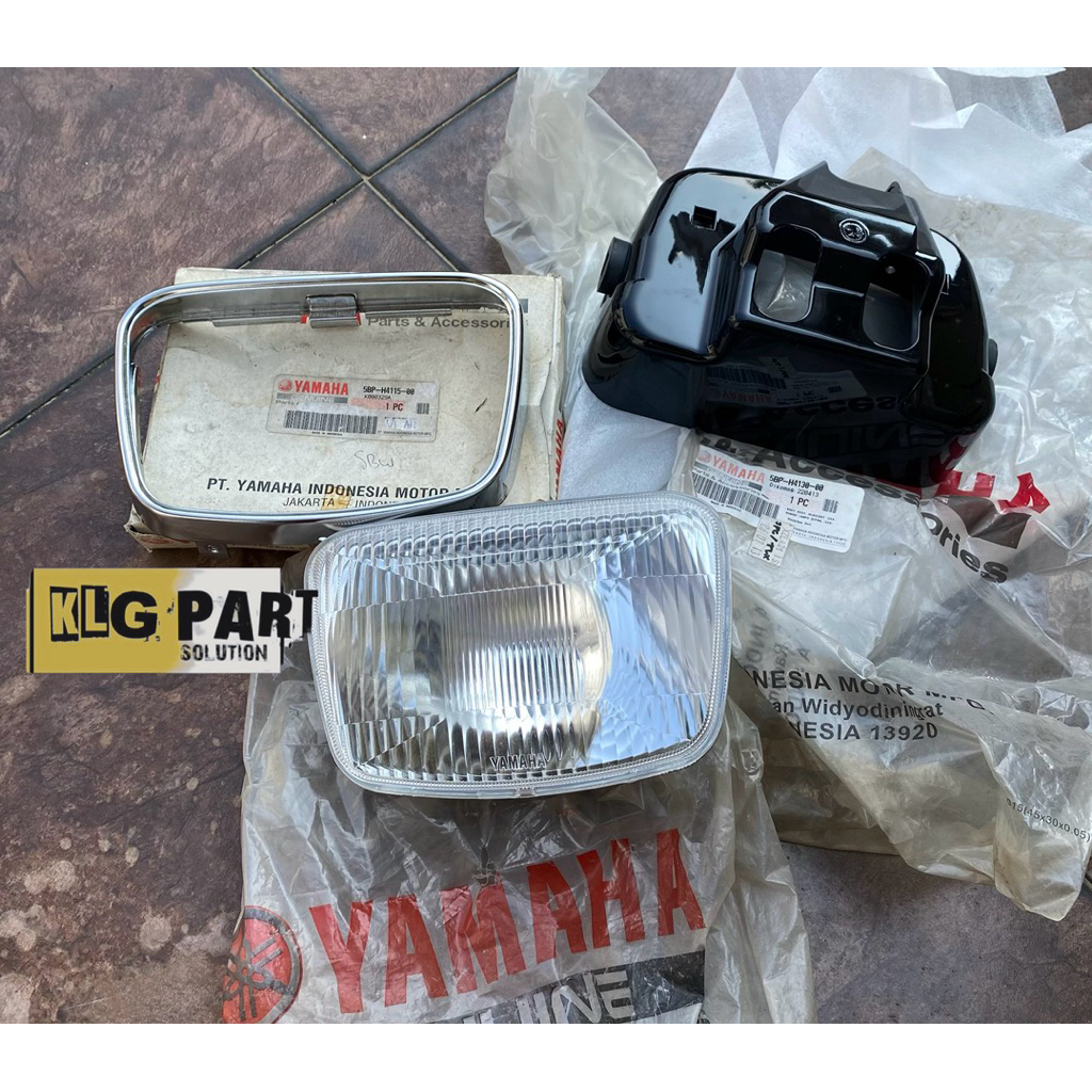 5BP-H4120-00 Reflektor Lampu Depan Yamaha Rx King Scorpio Original Yamaha YGP
