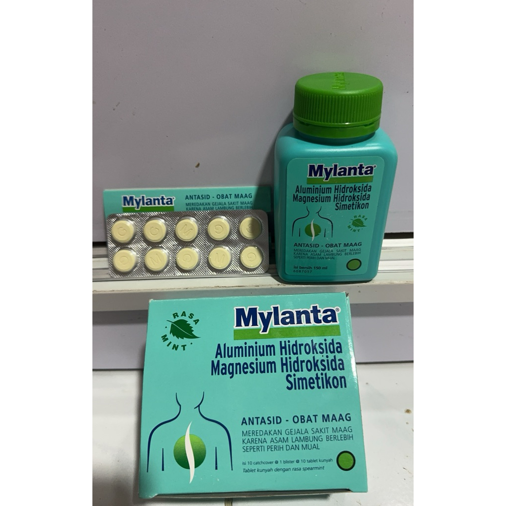 Mylanta /Maag /Nyeri Lambung /Asam Lambung/Kembung tablet/ -syrup