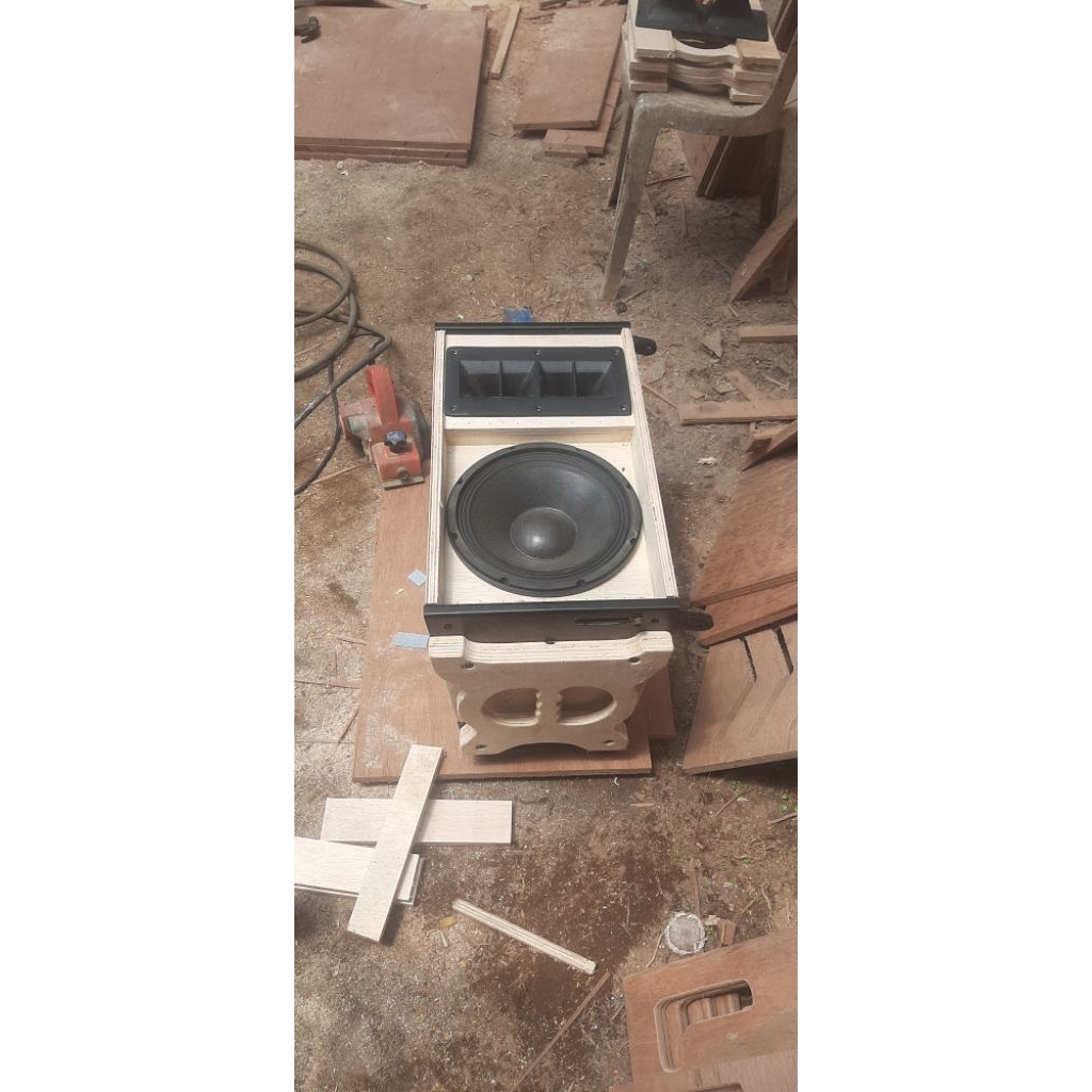 Box array single 10 in mentahan brecket/ Array single 10