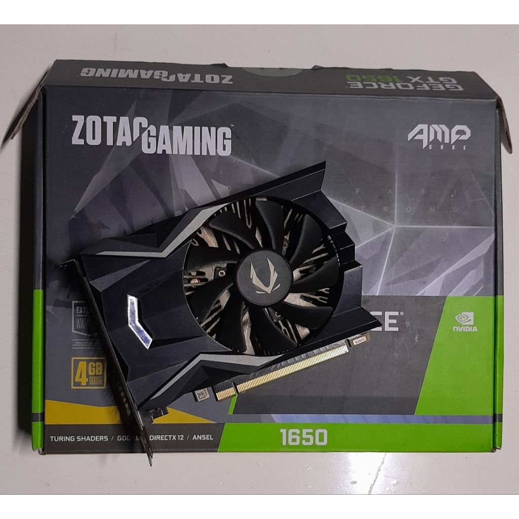 VGA GTX 1650 NORMAL SECOND NO PIN POWER HEMAT DAYA