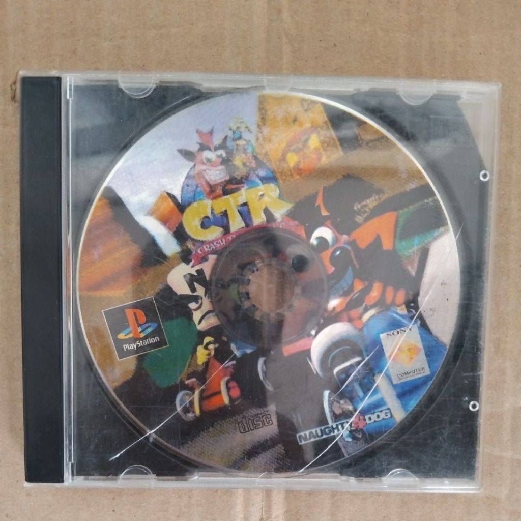 KASET CD PS1 PS ONE CTR JADUL