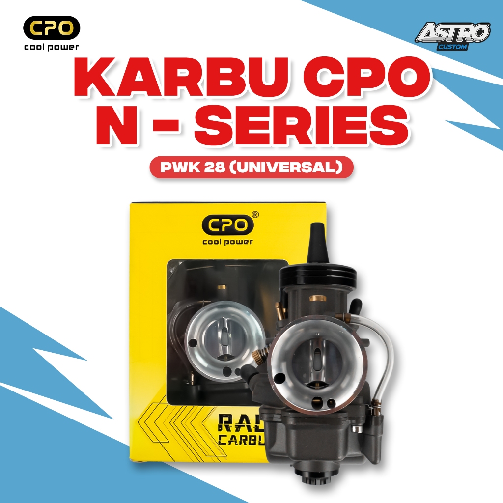 Karburator CPO PWK Air Strike N Beat Scoopy Vario 110 Mio Soul Fino Xeon Karbu Carburator Racing