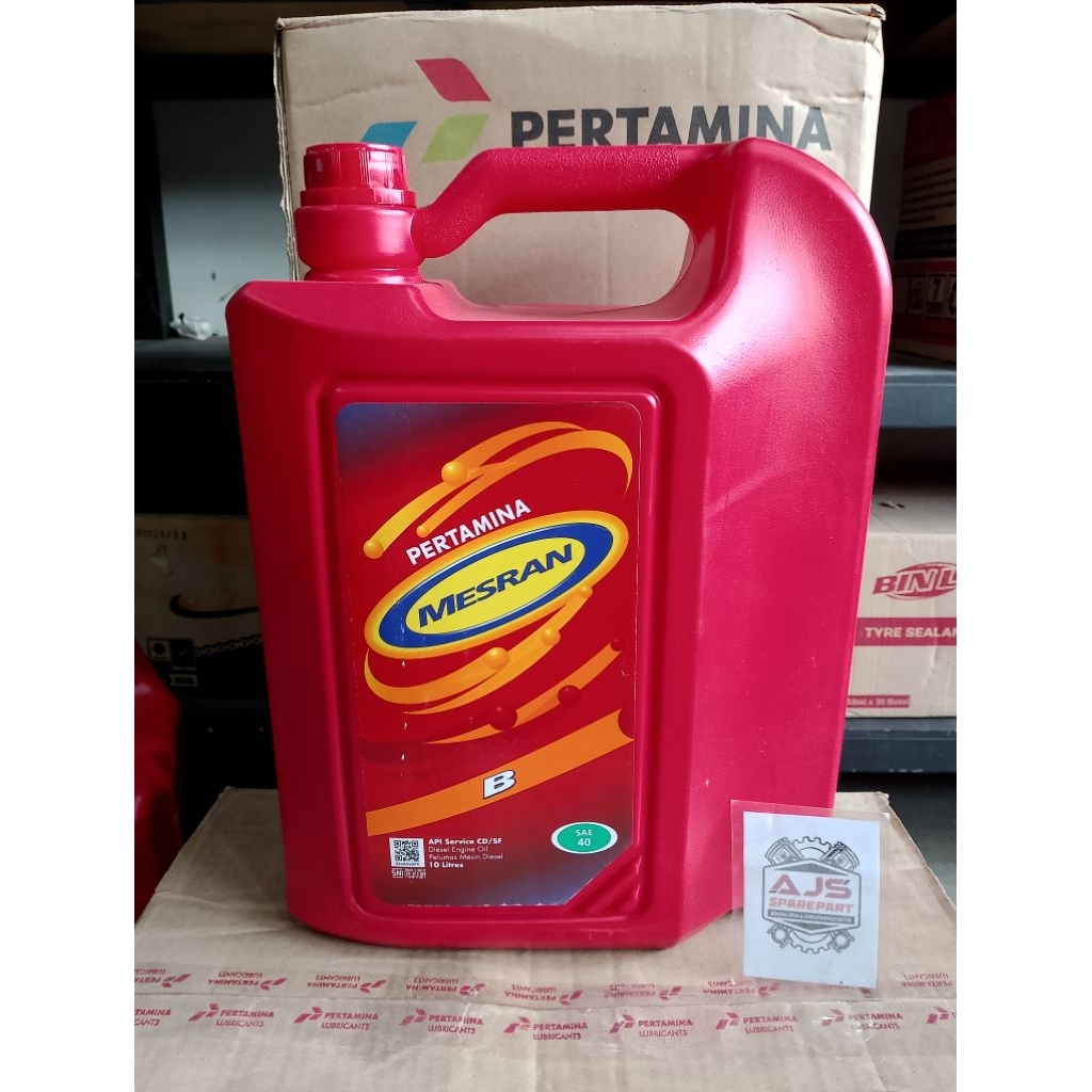 OLI MESRAN B SAE 40 10L OLI MESIN MOBIL DIESEL