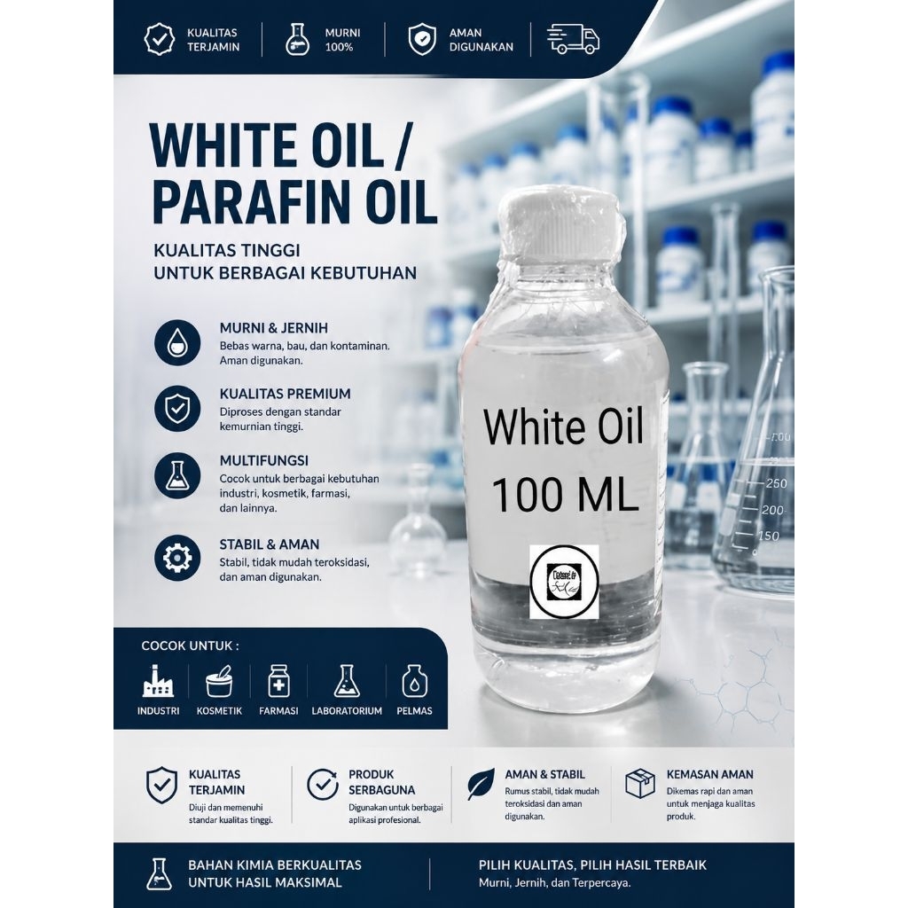 Parafin Cair / White Oil 100 ML TOP