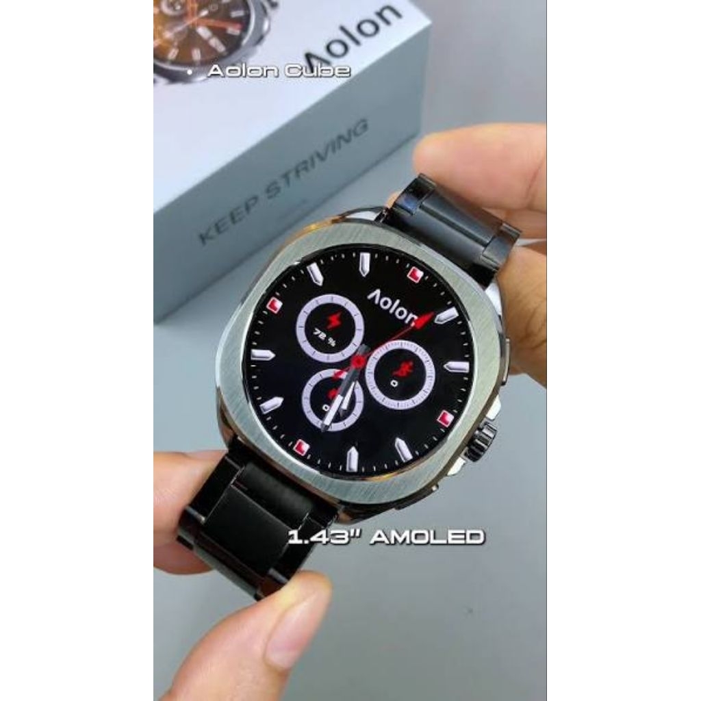 SMART WATCH AOLON CUBE BLACK