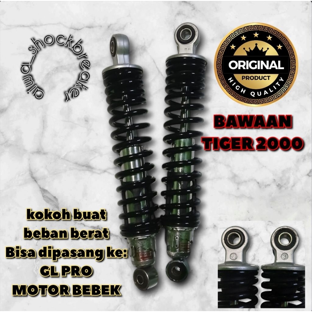 ORIGINAL Showa Shockbreaker Bawaan Honda GL PRO Kokoh empuk