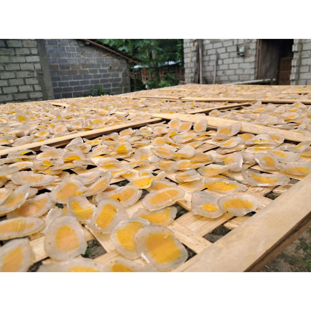 Kerupuk Telur Asin Mentah Masir 250 gram