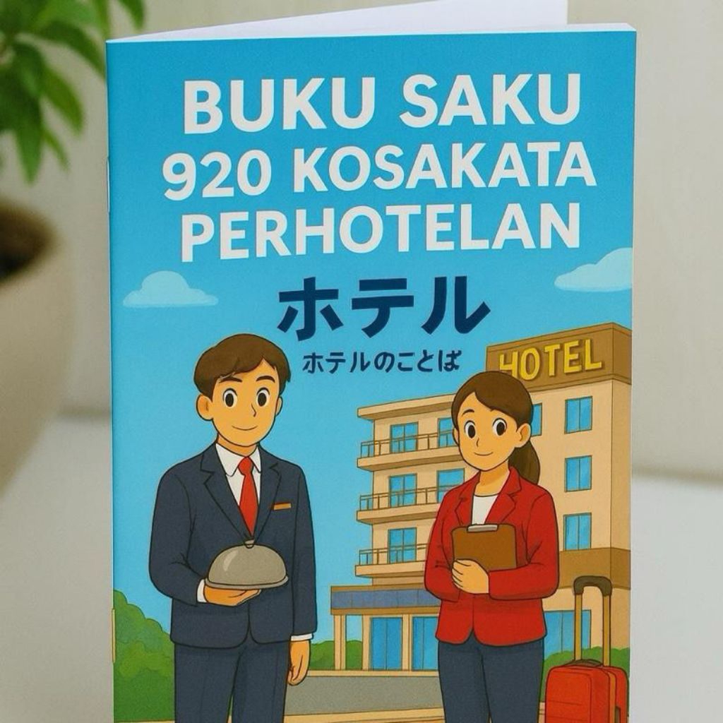 Buku Saku 920 Kosakata SSW Perhotelan – Bahasa Jepang untuk Pekerja Hotel