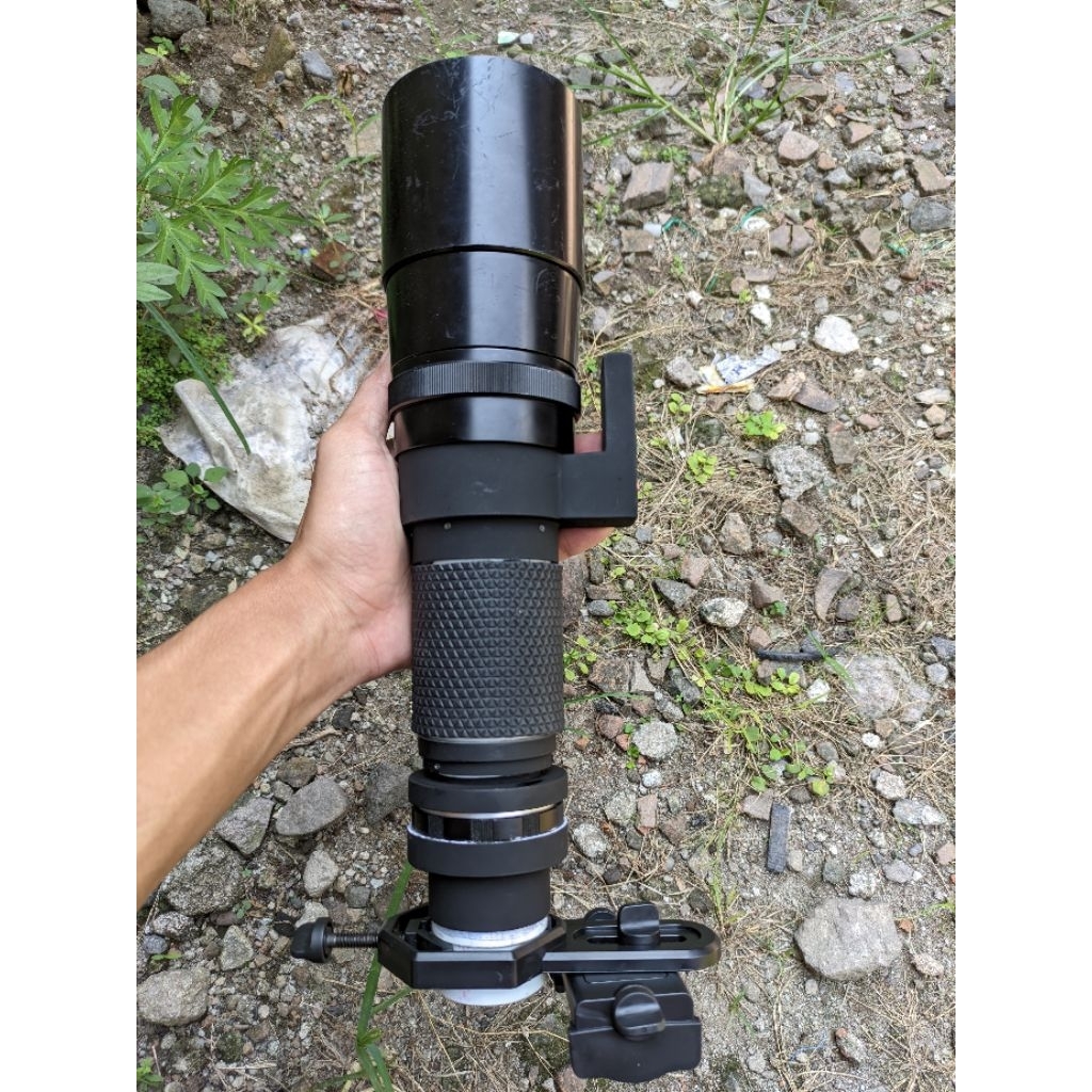 lensa smc pentax 400mm f5.6 phonescoping