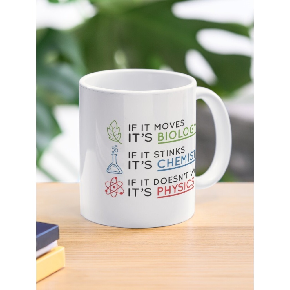 Gelas Keramik Science Coffee Mug