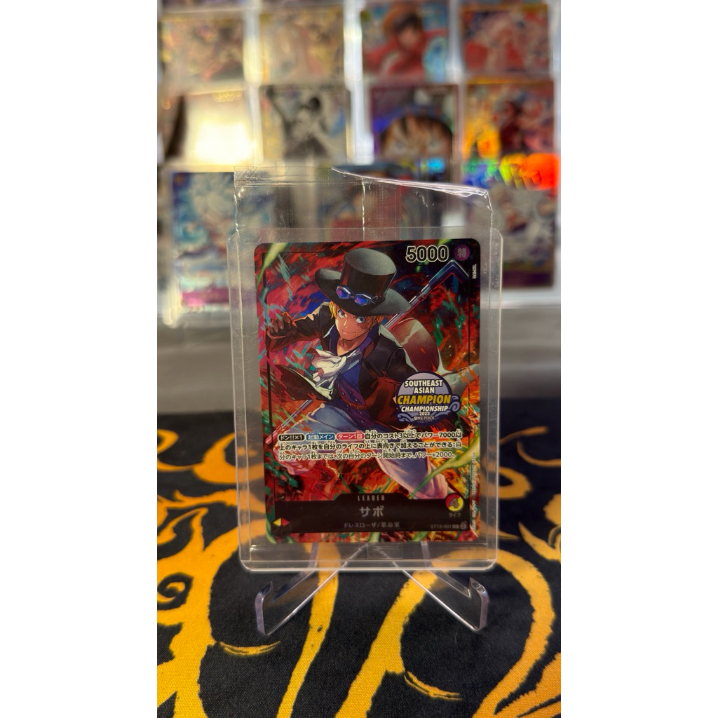 Sabo ST13-001 Leader – Southeast Asian Championship 2023 Promo ONE PIECE TCG JP.