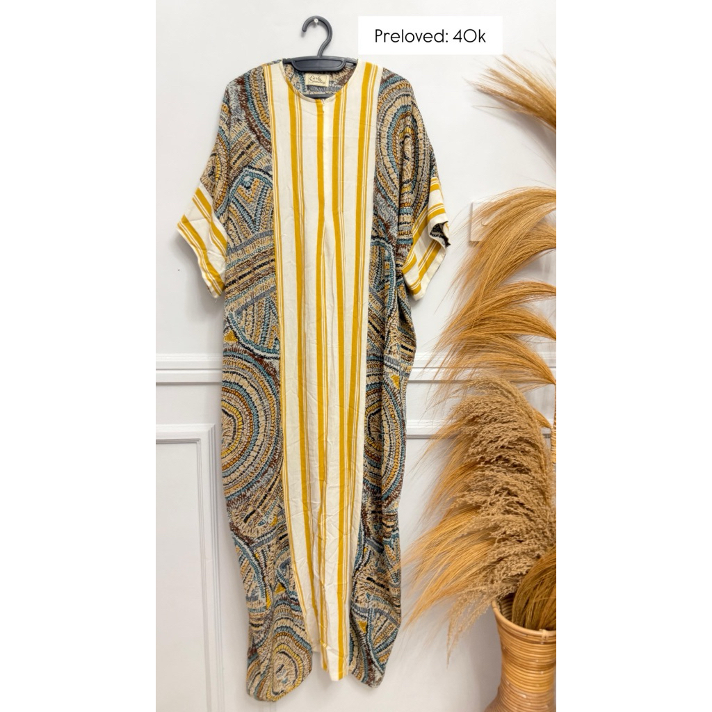 Gamis kaftan preloved