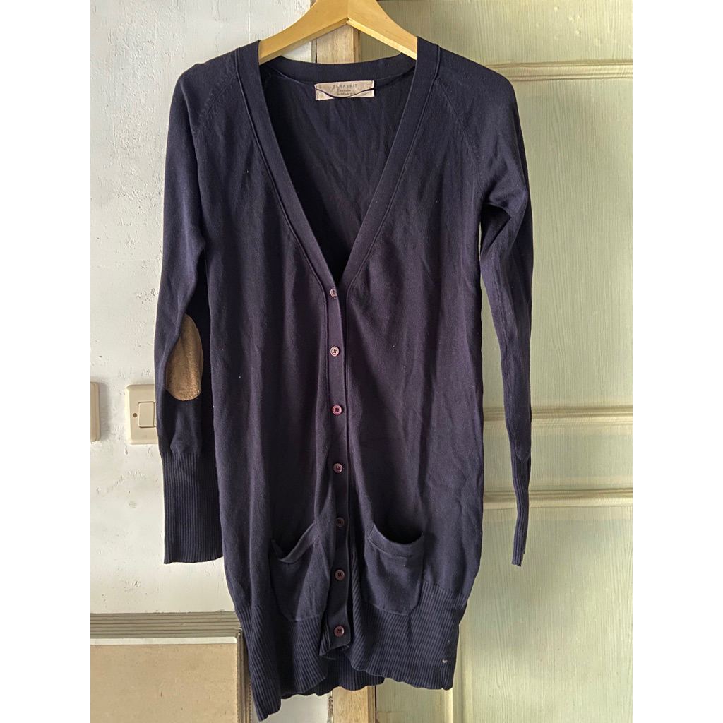 PRELOVED Cardigan Zara | Zara knit wanita | long cardi zara | cardigan panjang merk zara | zara knit