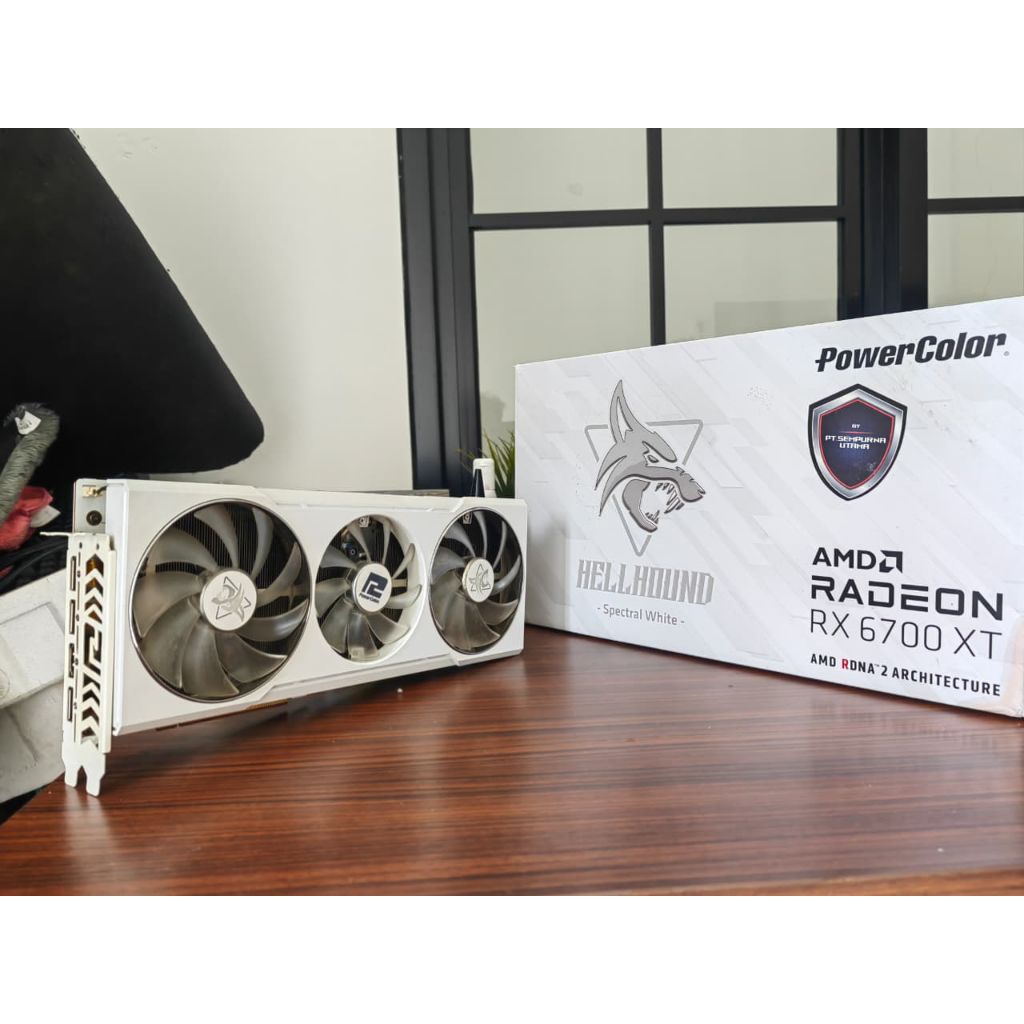 RX 6700XT Powercolor Hellhound White 12GB