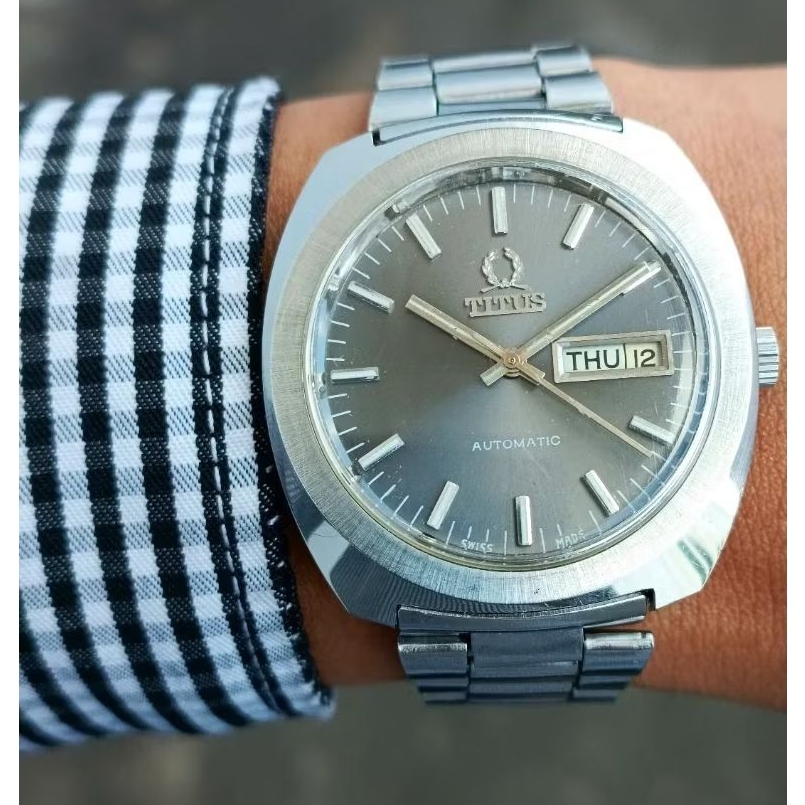 Jam Tangan Titus Automatic Vintage Classic