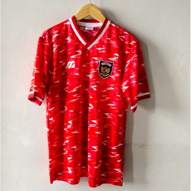 Jersey Fantasi Timnas Indonesia - Mizuno Original Vintage Template