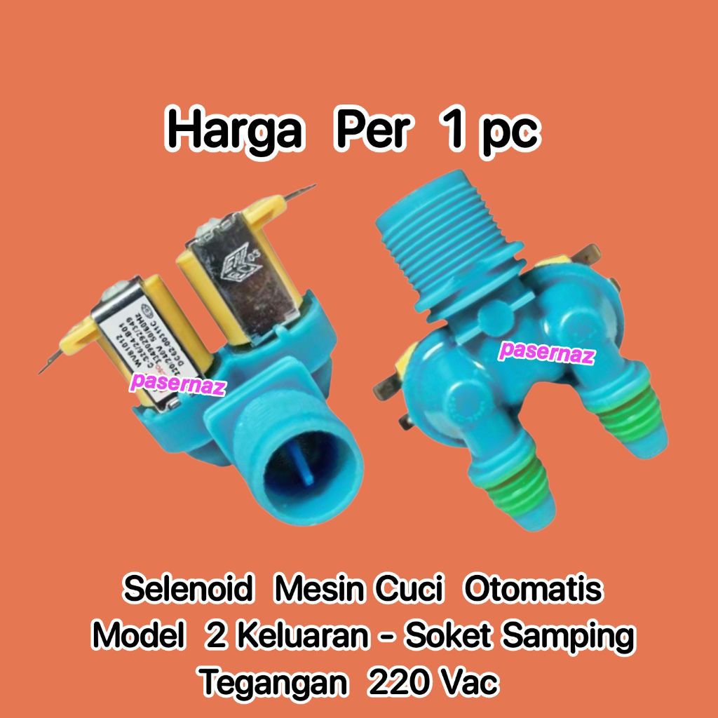 SAMSUNG | Selenoid Mesin Cuci Otomatis | Mesin Cuci Samsung | Model 2 Keluaran | Solenoid Mesin Cuci