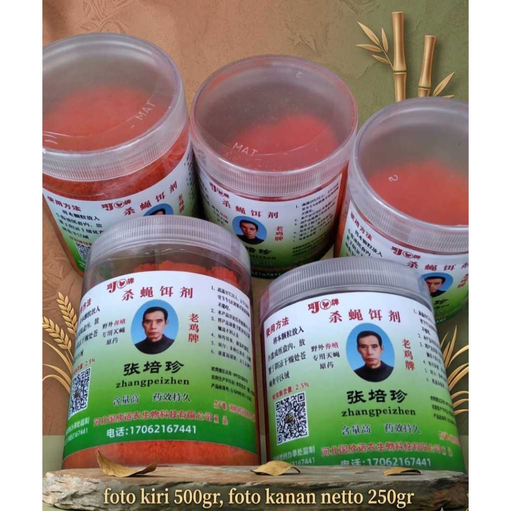 RACUN LALAT 500 GRAM GAMBAR ORANG TUA OBAT RACUN LALAT SERANGGA SEMUT CAMPUR AIR SEMPROTKAN KE LALAT