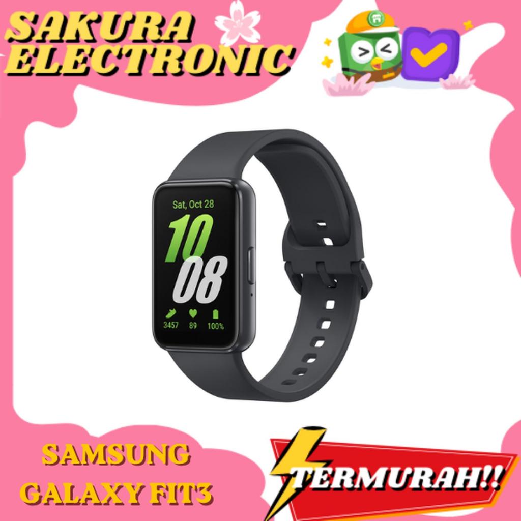 JAM TANGAN SAMSUNG GALAXY FIT3 PELACAK KEBUGARAN GALAXY