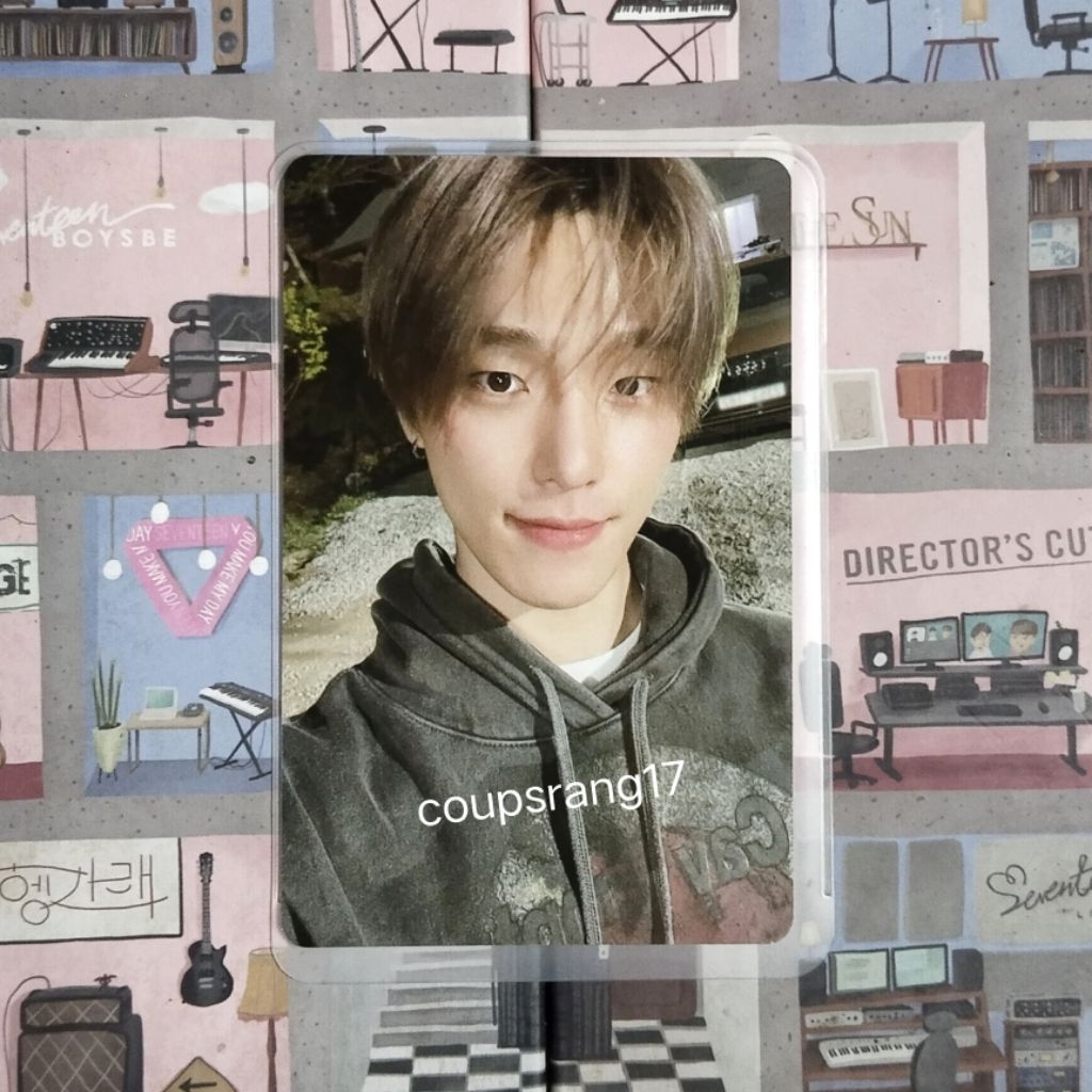 PHOTOCARD OFFICIAL SEVENTEEN SCOUPS BROADCAST CIMUMU BERLIAN 17RH