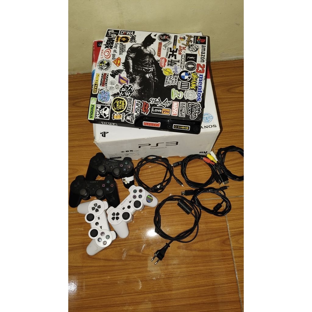 PlayStation 3 Slim Seri 30, penyimpanan 500GB- Ps3 slim seri 30xx murah masih mulus