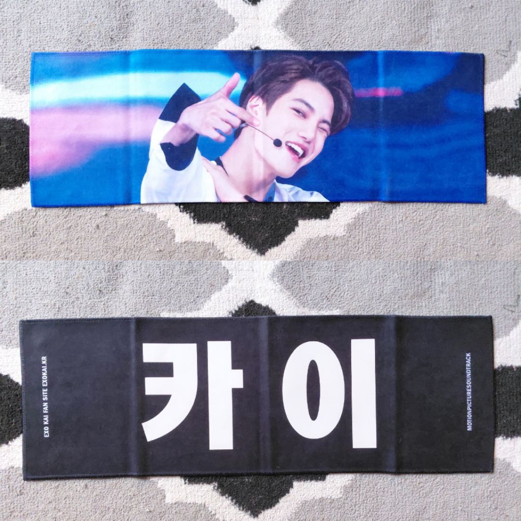 [READY STOCK] Slogan EXO KAI by. MPST (Suho, Chanyeol, Sehun, Kai, Lay, D.O, Baekhyun, Chen, Xiumin)