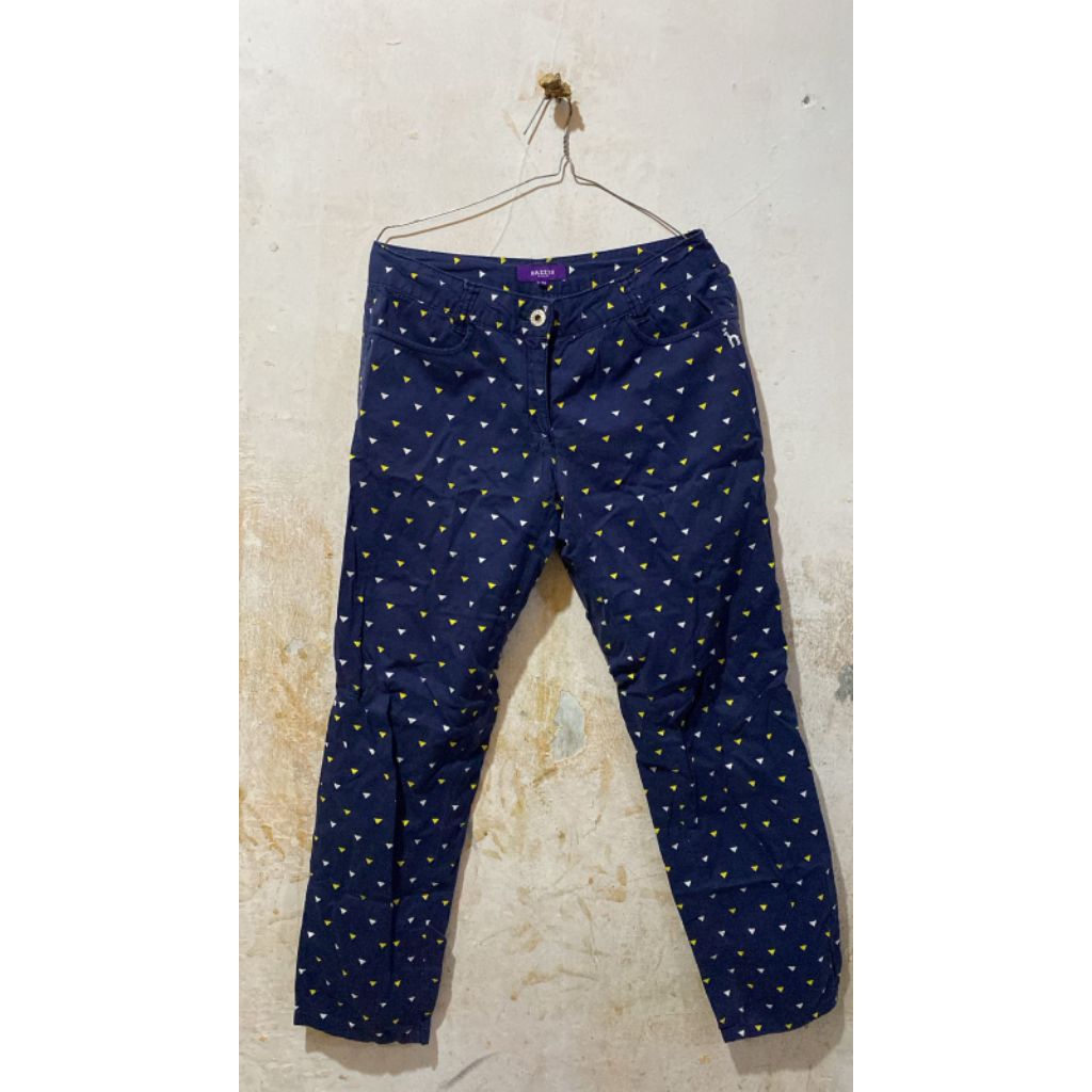 PRELOVED Celana Panjang Wanita Motif