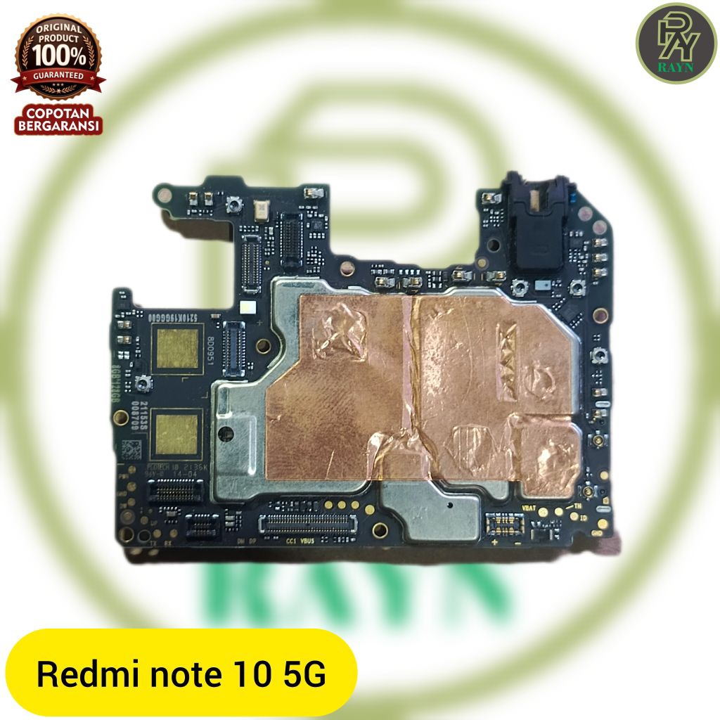 Mesin Xiaomi redmii note 10 5G 8/128 kaleng utuh nosandi normal garansi