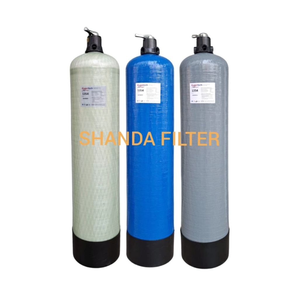 Tabung Filter Air Frp 1354 / Frp Tank 1354 + 3 way Valve