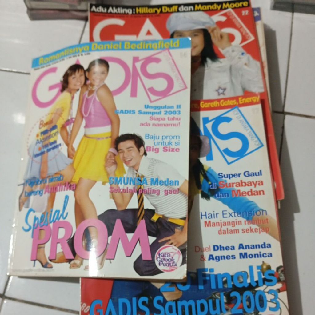 majalah majalah gadis 1996 2003 2004 2005 2006