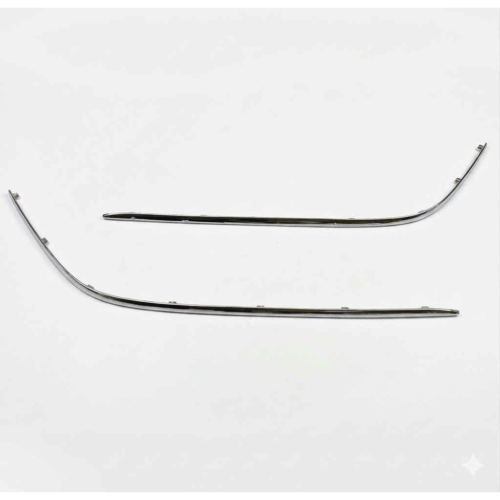 List Chrome Molding Bumper Mercedes Benz W203 (2000-2007)