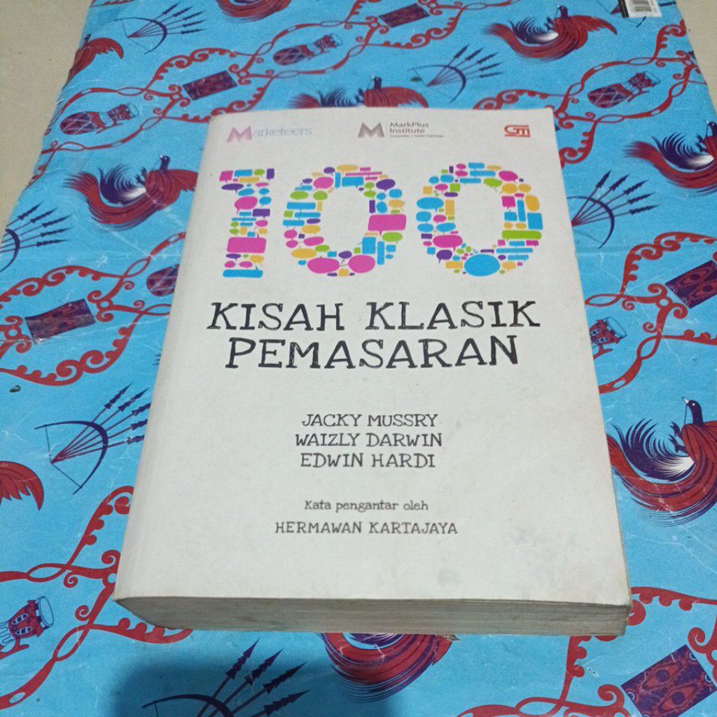 Buku Jacky Mussry - 100 kisah Klasik pemasaran