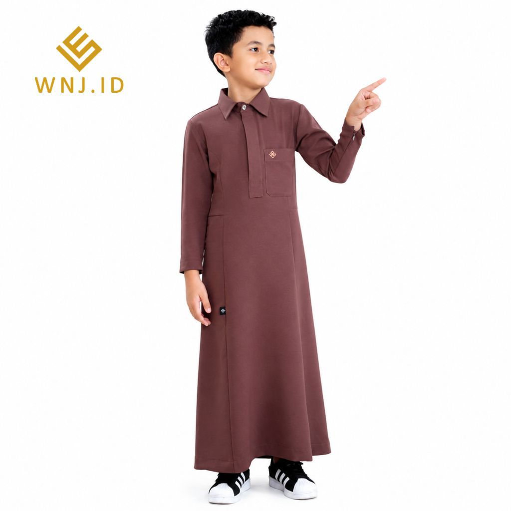 WNJ.ID JUBAH KONIN SLIM FIT ANAK IED SERIES 2026