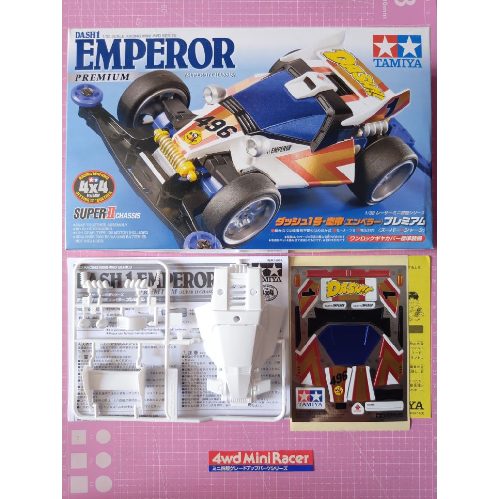 Body KIT TAMIYA DASH 1 EMPEROR PREMIUM Part Copotan KIT TAMIYA