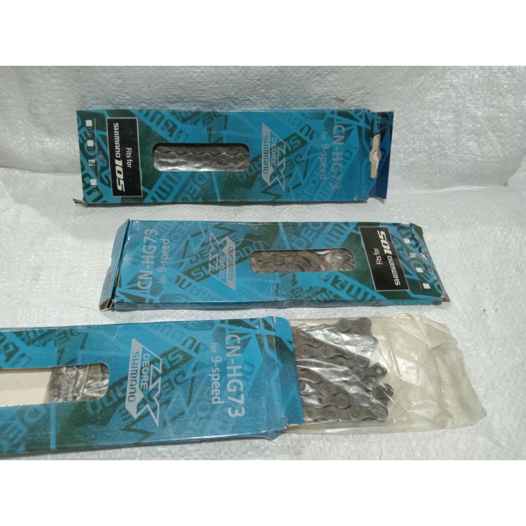 CHAIN 9 SPEED SHIMANO RANTAI 9 SPEED SHIMANO DEORE CN-HG73