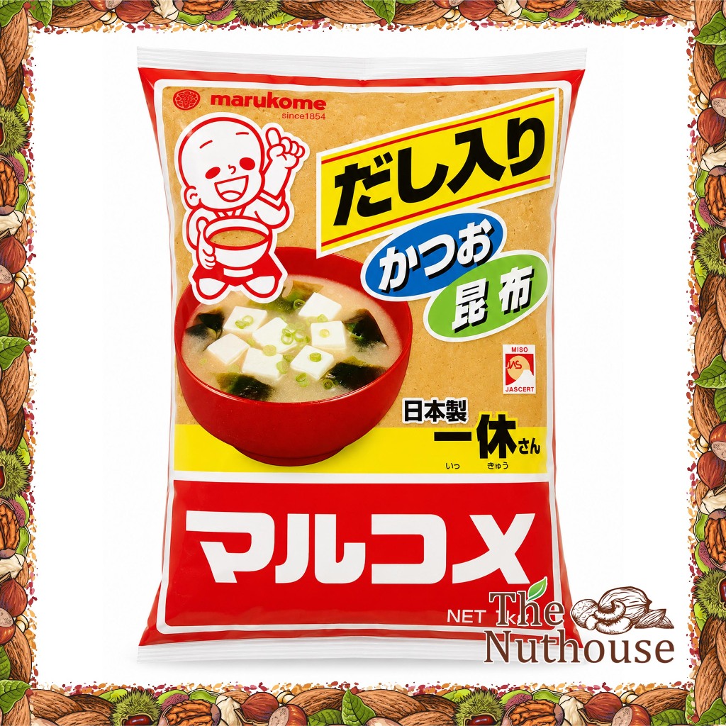 Marukome Brand Miso Soup Paste 1kg / Ikkuyusan Miso Soup Paste