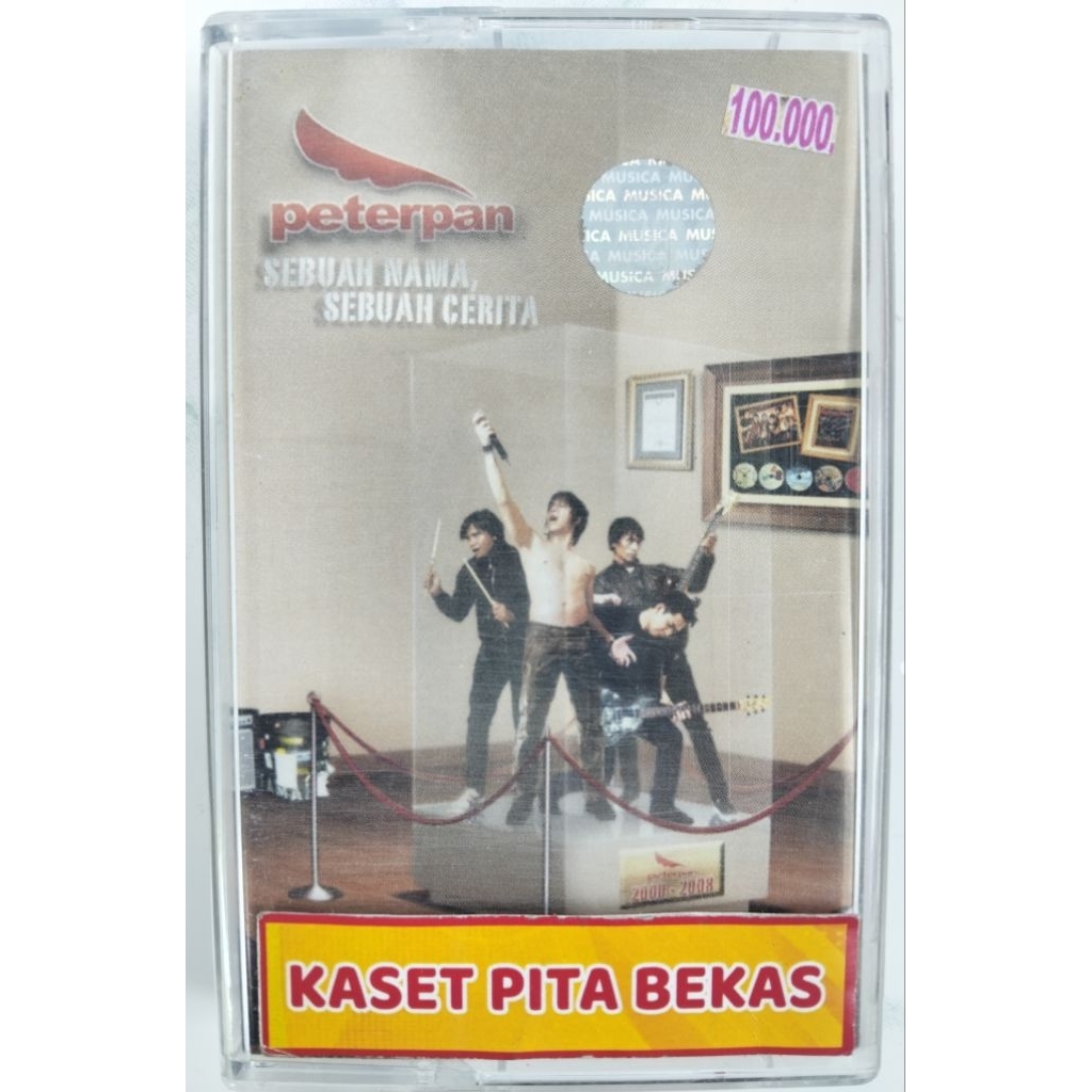 kaset pita bekas Peterpan sebuah nama sebuah cerita
