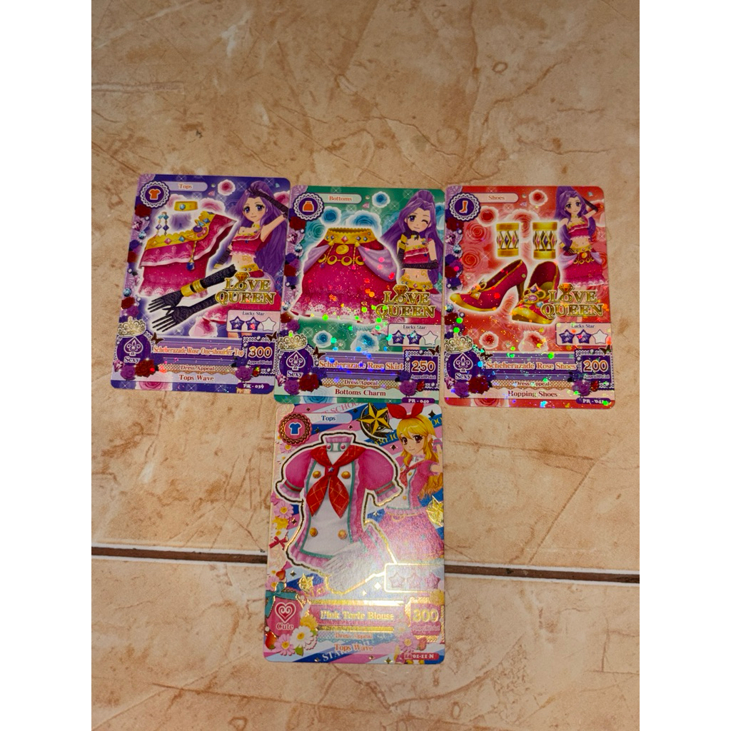 [BOOKED] Aikatsu Mizuki Scheherazade Rose & Ichigo Pink Torte