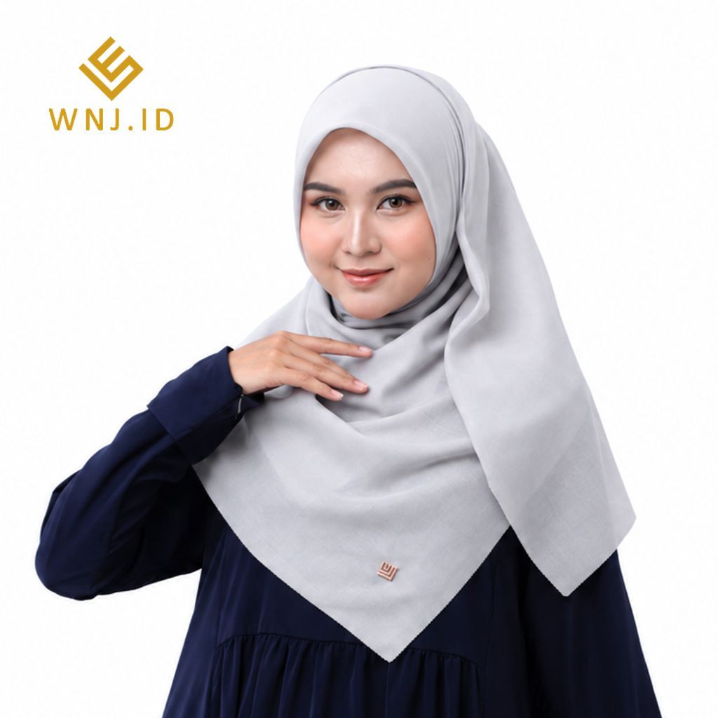 WNJ.ID Paris Korea Hijab Polos Model Modern