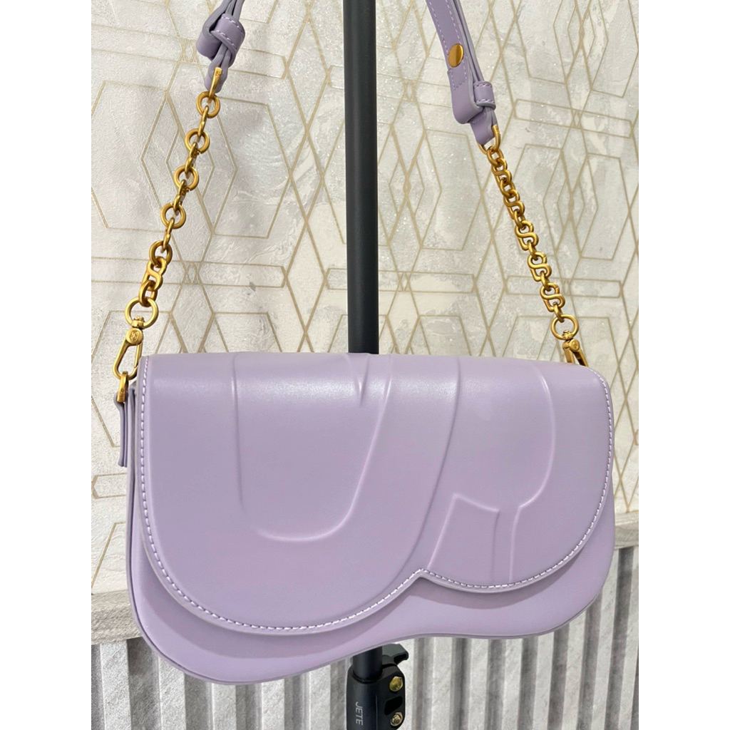 Preloved Buttonscarves Jenny Bag - Purple