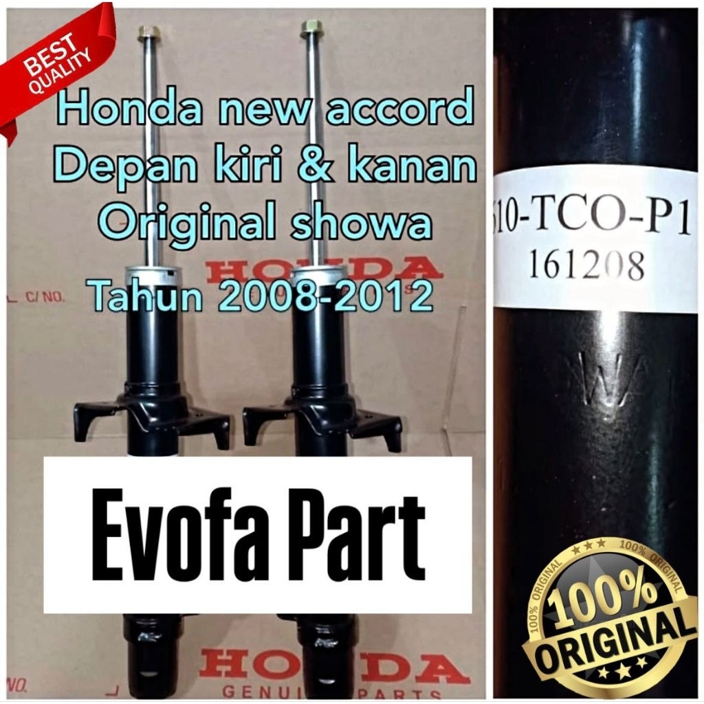 shockbreaker shock absorber honda accord 2008-2012 depan sepasang