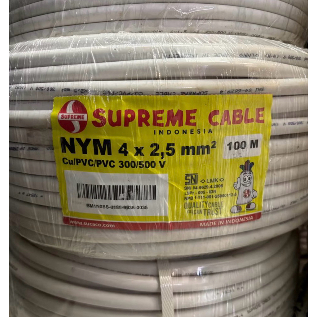 Kabel supreme NYM 4x2,5 meteran