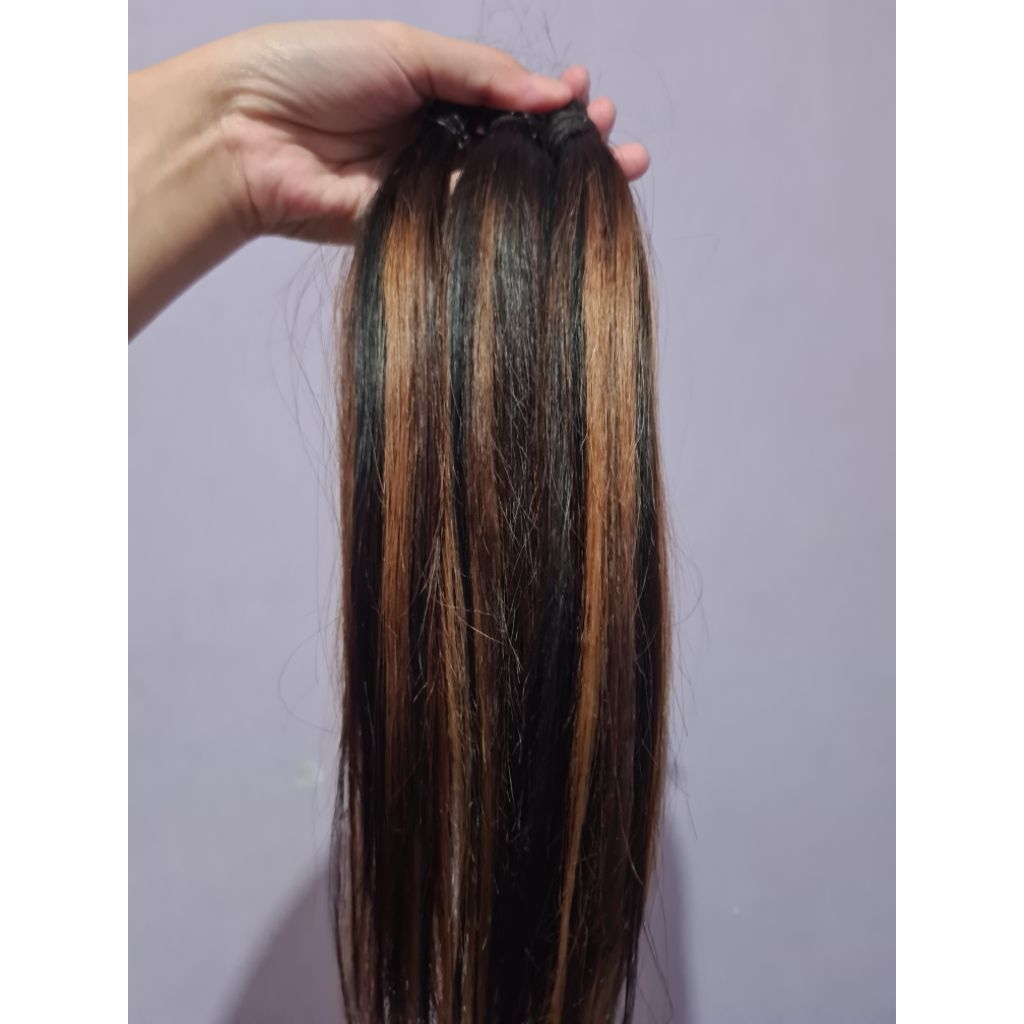 rambut sambung asli rambut manusia bukan sintetis
