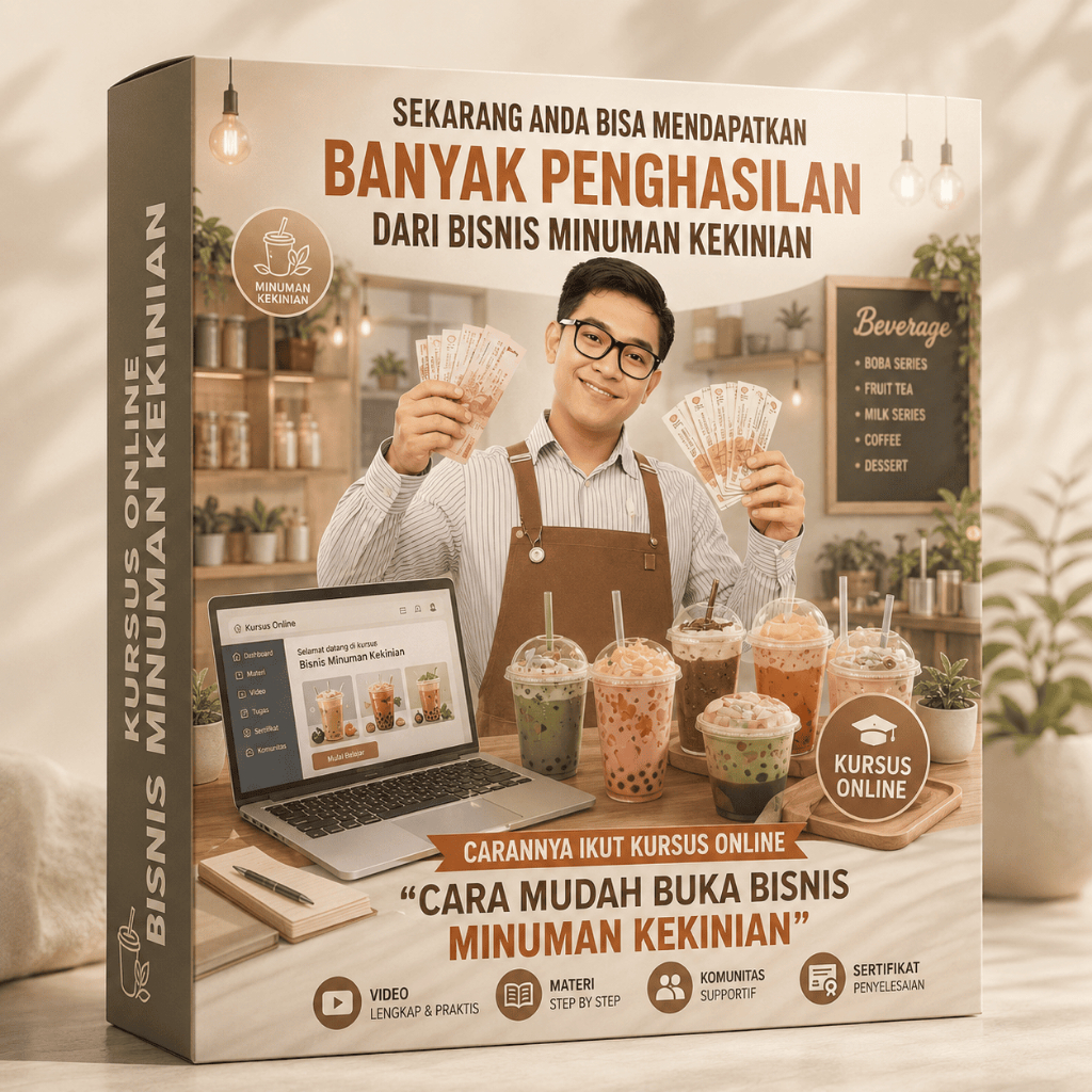 BISNIS MINUMAN KEKINIAN - Course Video Belajar Resep Minuman Viral