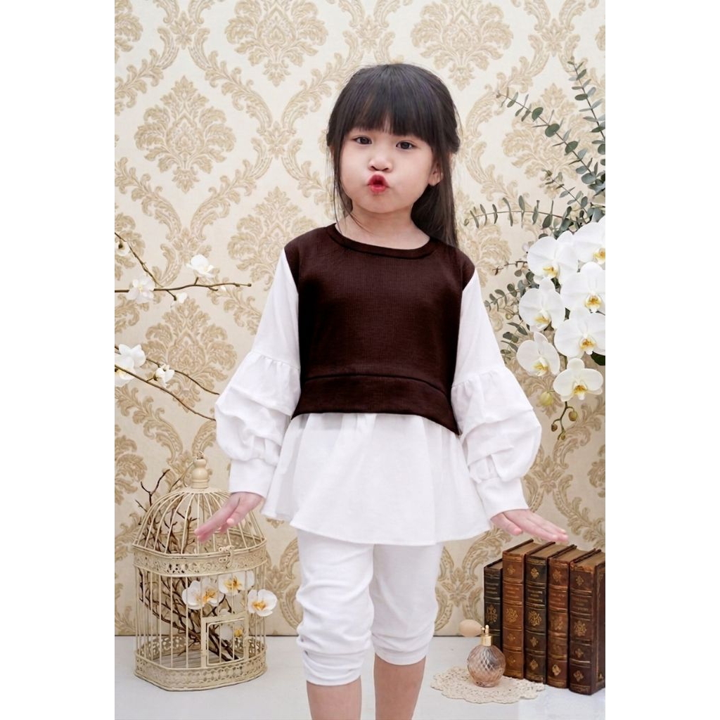 Urpan Blouse baju anak perempuan 3-12 tahun Korea style bahan premium//atasan wanita