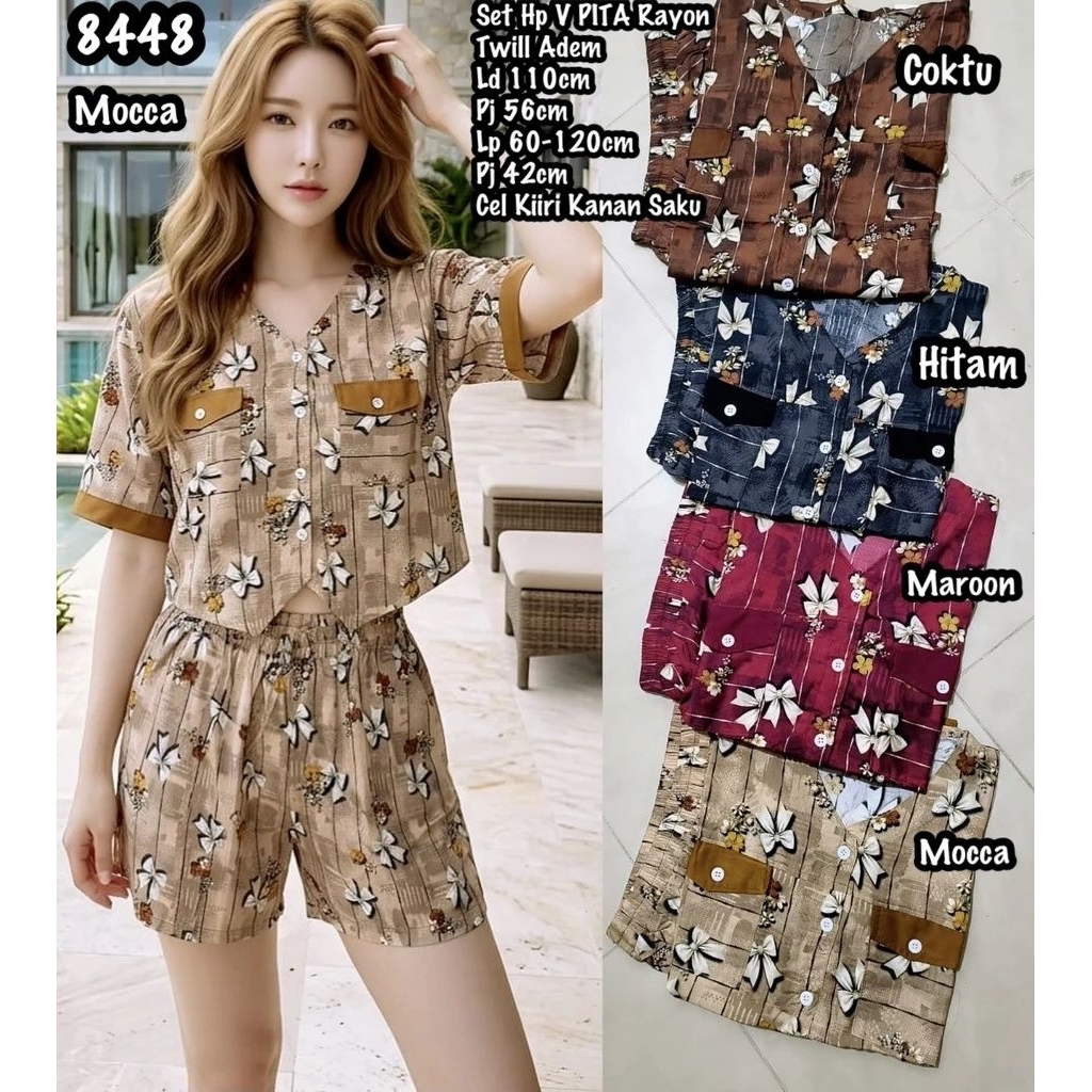 Setelan Katun Twill Import