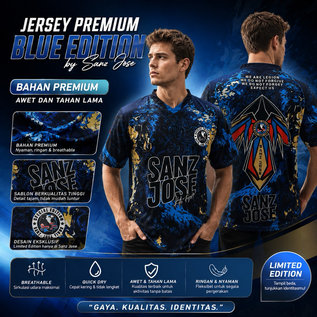 Jersey Layang - Layang Sanz Jose  Edition ( PREMIUM JERSEY )