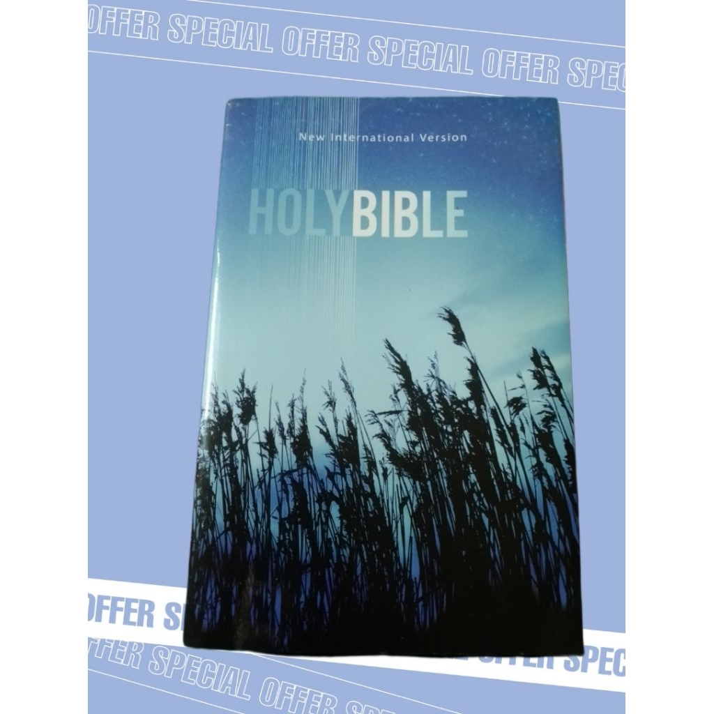Alkitab NIV Bible Outreach Biru Bekas